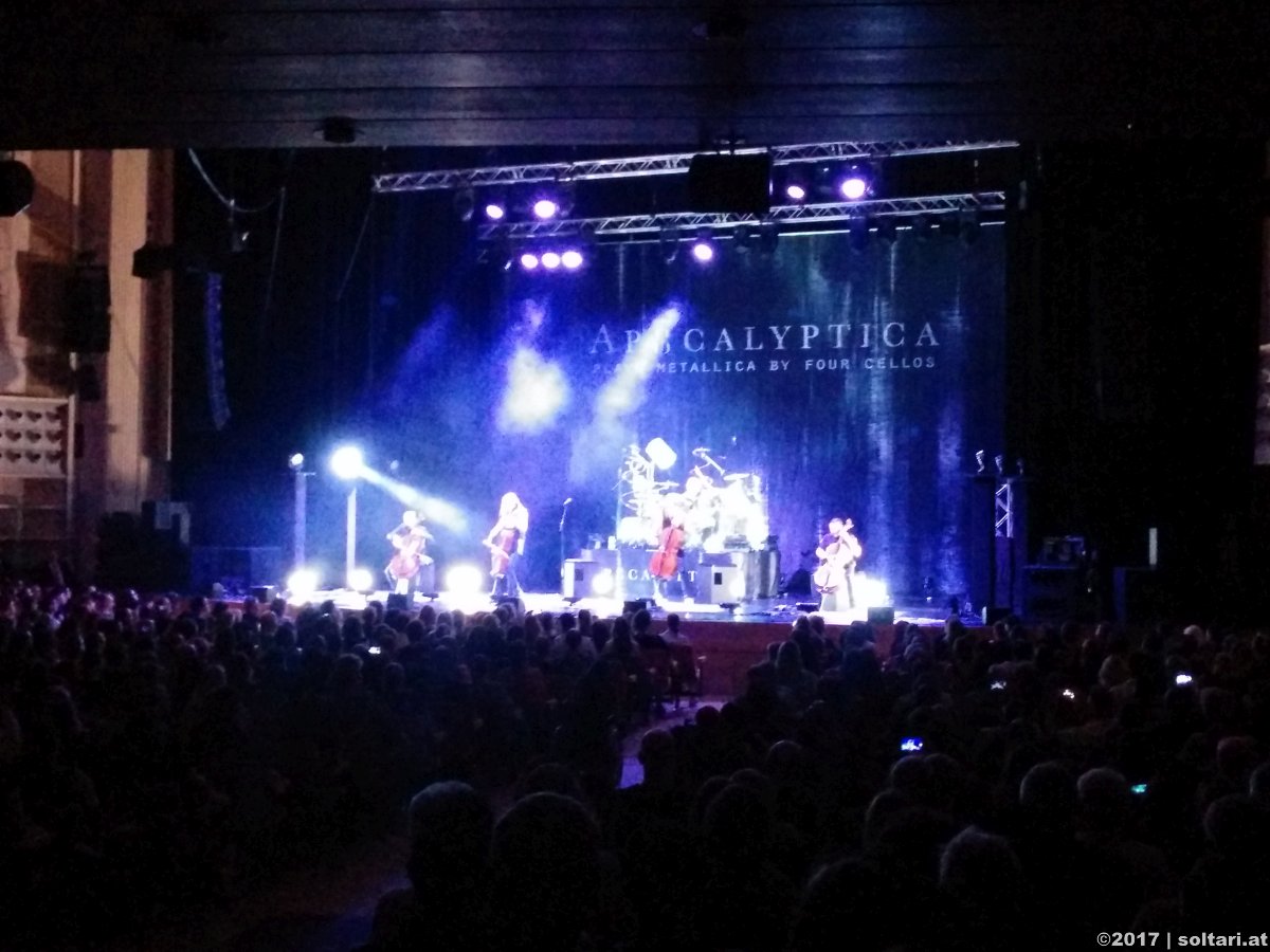 Apocalyptica Im Brucknerhaus