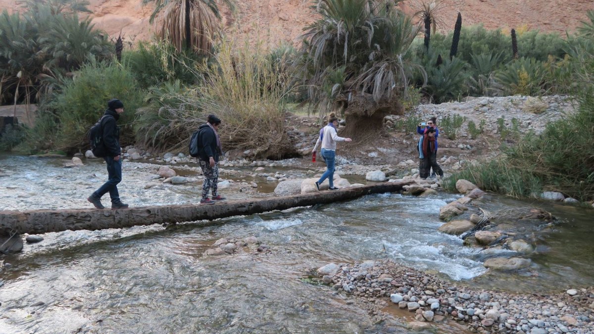 Todgha Gorges und Ait Benhaddou