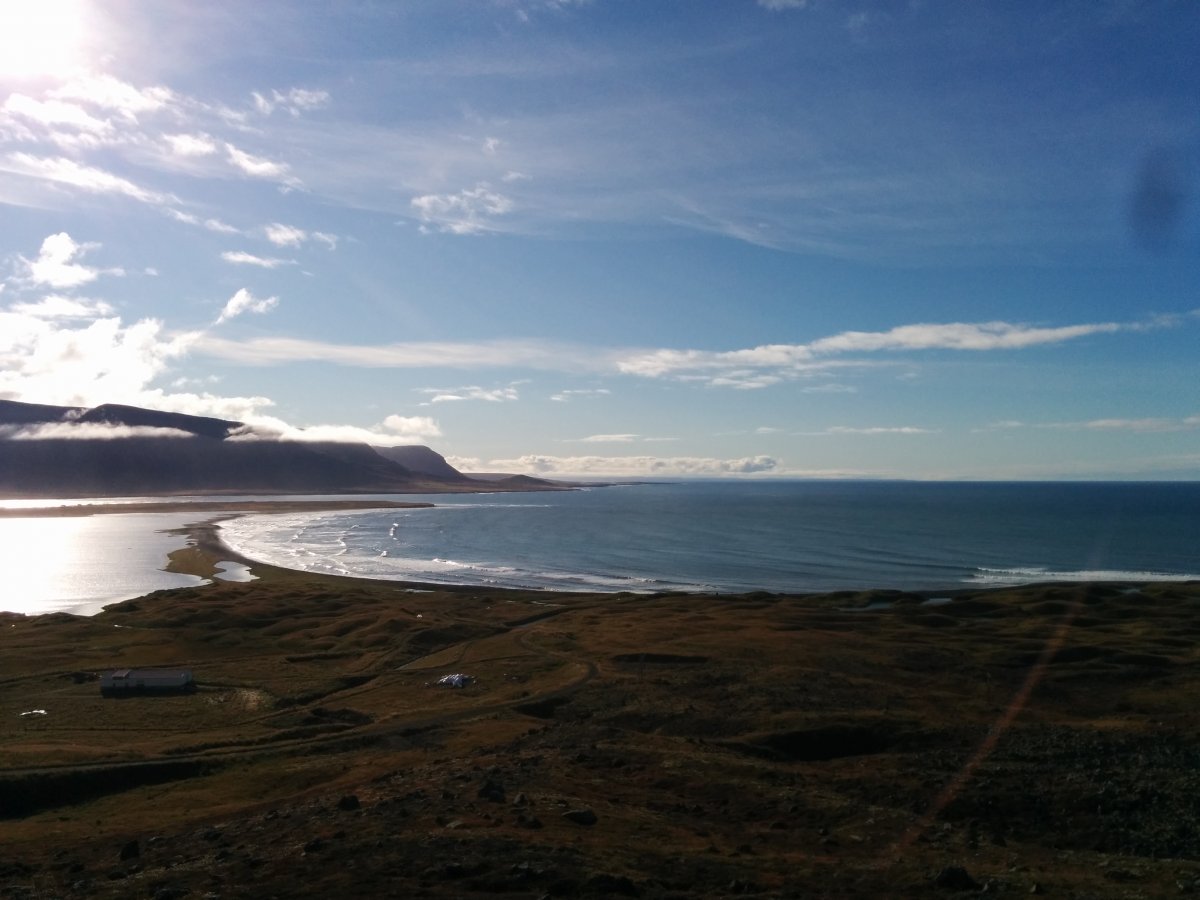 Entlang Islands Nordküste